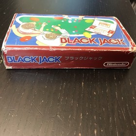 Nintendo Game And Watch Japanese Black Jack BJ-60 Rare Box Variant Collector