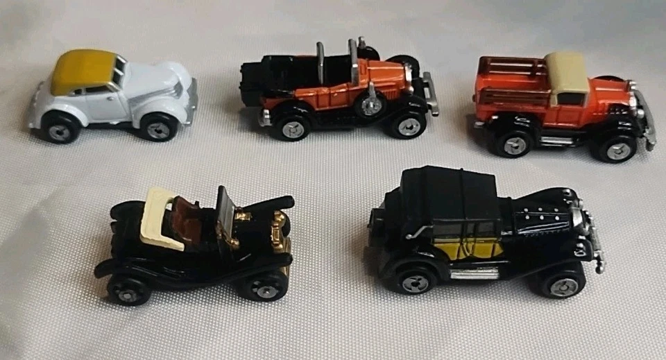 Vintage Micro Machines #28 Antiques Collection Galoob 1988 Loose Set - Image 2 of 4