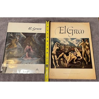 EL GRECO Color Plates By Leo Bronstein 16 large prints