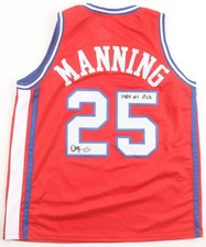 Danny Manning Signed Los Angeles Clippers Jersey Inscribed 