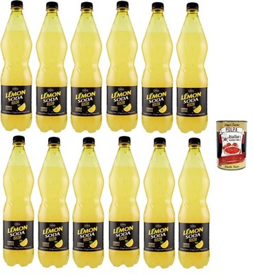 Lemonsoda zero PET 12x1Lt Flasche Campari Group Lemonsoda Zitrone+Polpa 400g
