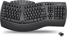 Perixx Periboard-612B Wireless Ergonomic Split Keyboard