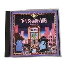 16 Top Country Hits, Vol. 1 by Various Artists CD, 1990, MCA . Complete 201