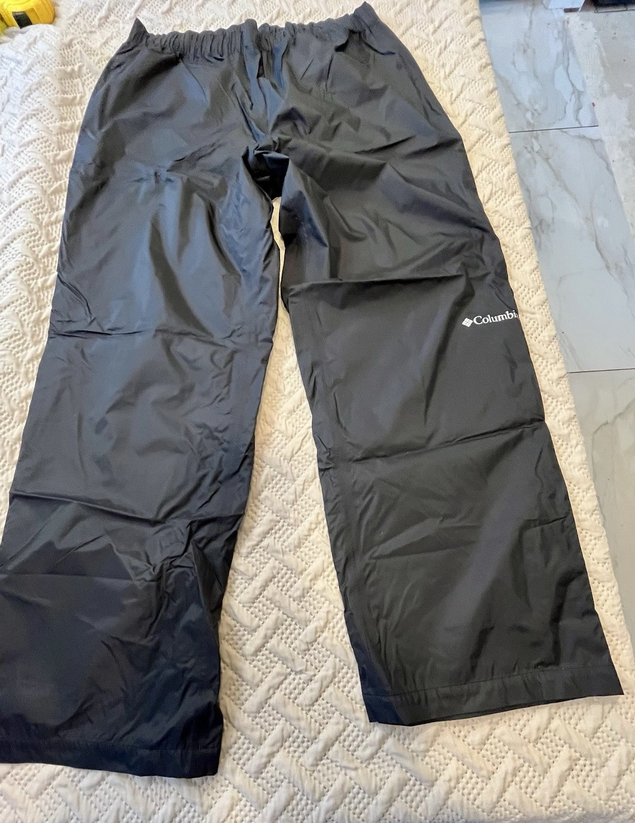 Columbia Rebel Roamer Omni-Tech black rain pants, XL