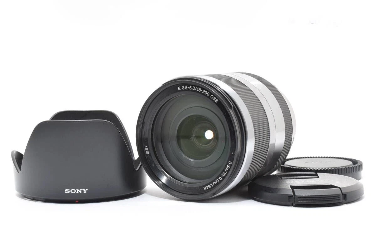 索尼SEL 18-200mm 焦距相机镜头| eBay