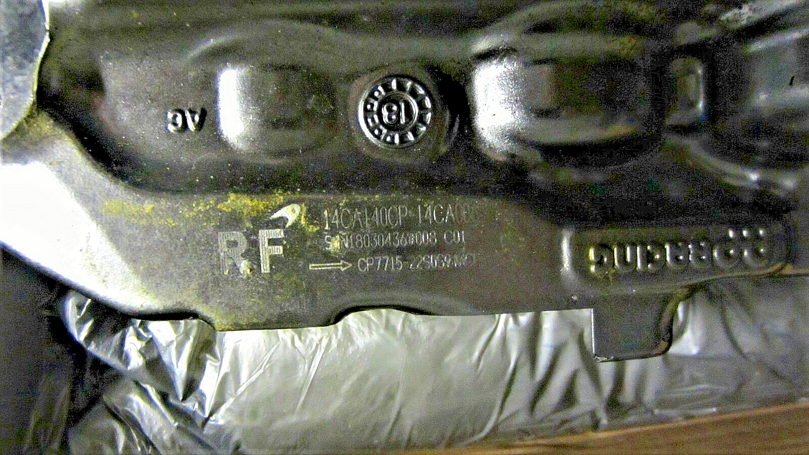 McLaren - LH & RH FRONT Brake CHARCOAL Caliper  - P/N 14CA140CP OEM NEW