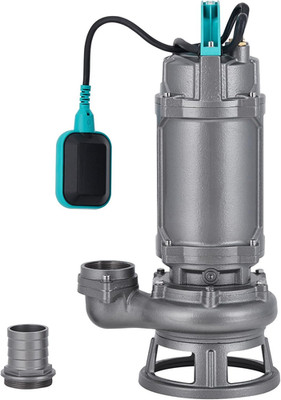 1HP Heavy Duty Submersible Sewage Pump with Auto Float Switch - 7662GPH