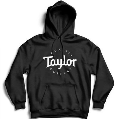 Taylor Guitars Hoodie schwarz Grafikdruck neu alle Größen S M L XL XXL