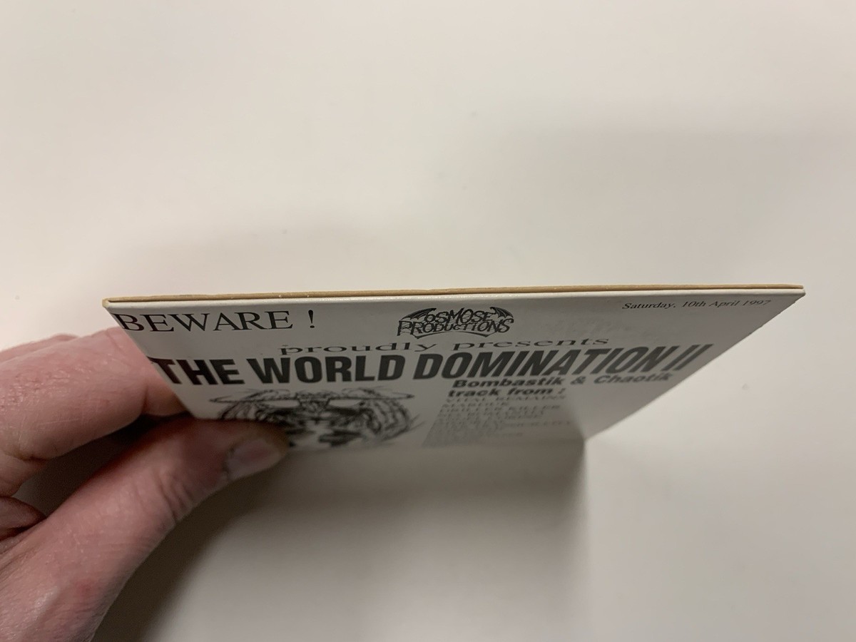 The World Domination II Promo Compilation CD 1997 Osmose