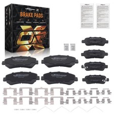 Front Rear Ceramic Brake Pad Set For Nissan Sentra Se-r Spec V 07-12rogue 08-13 Front Rear Ceramic Brake Pad Set For Nissan Sentra Se-r Spec V 07-12rogue 08-13