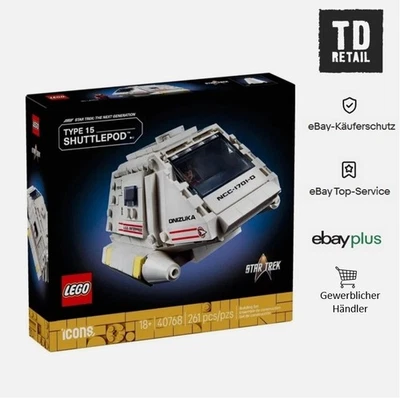 Lego Star Trek 40768 Shuttle GWP incl. minifigure esclusiva - nuovo e scatola originale in magazzino
