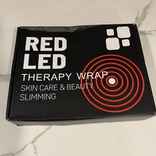 Red Light Therapy LED Belt Wrap Skin Care Beauty Body Slimming Open Box 12x6
