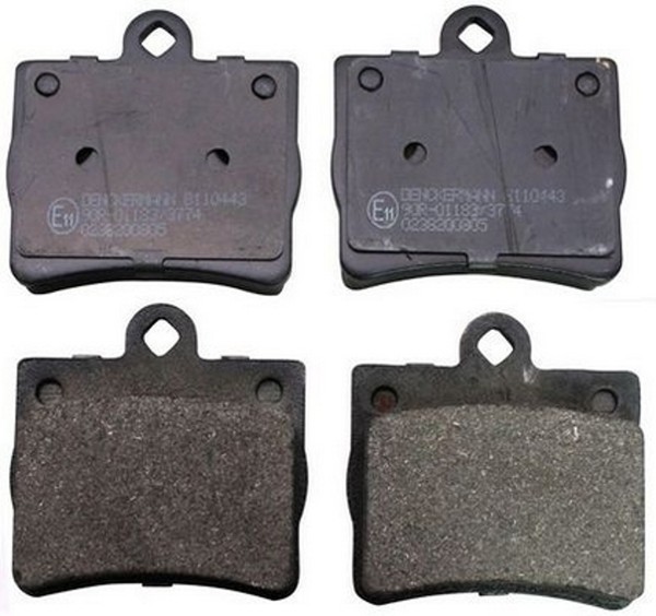 Denckermann Bremsbelagsatz Scheibenbremse B110443 FüR Klasse Mercedes W202 180-image