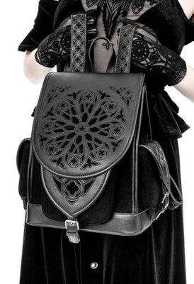 Restyle Gothic Rucksack Backpack Tasche Schultasche Cathedral Rosarium