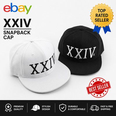 New Bruno Mars 24k Magic Baseball Cap Black and Red Hat Hip Hop Xxiv Funk Unisex
