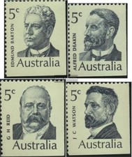 Briefmarken Australien 1969 Mi 424E-427E postfrisch Premierminister