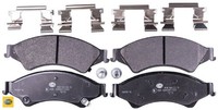 Hella 8DB355020-781 Bremsbelagsatz FüR Scheibenbremse Bremsbelagsatz
