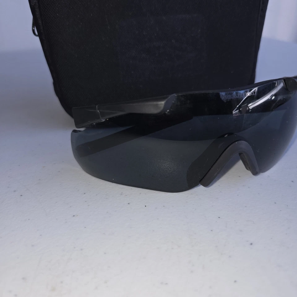 SMITH Optics Aegis APEL Ballistic Glasses Shield Tinted Lenes Black Frame - Image 3 of 4