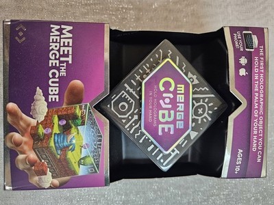 Merge Cube Holographic Interactive Toy Ages 10+ Years 8-11 Years 2017