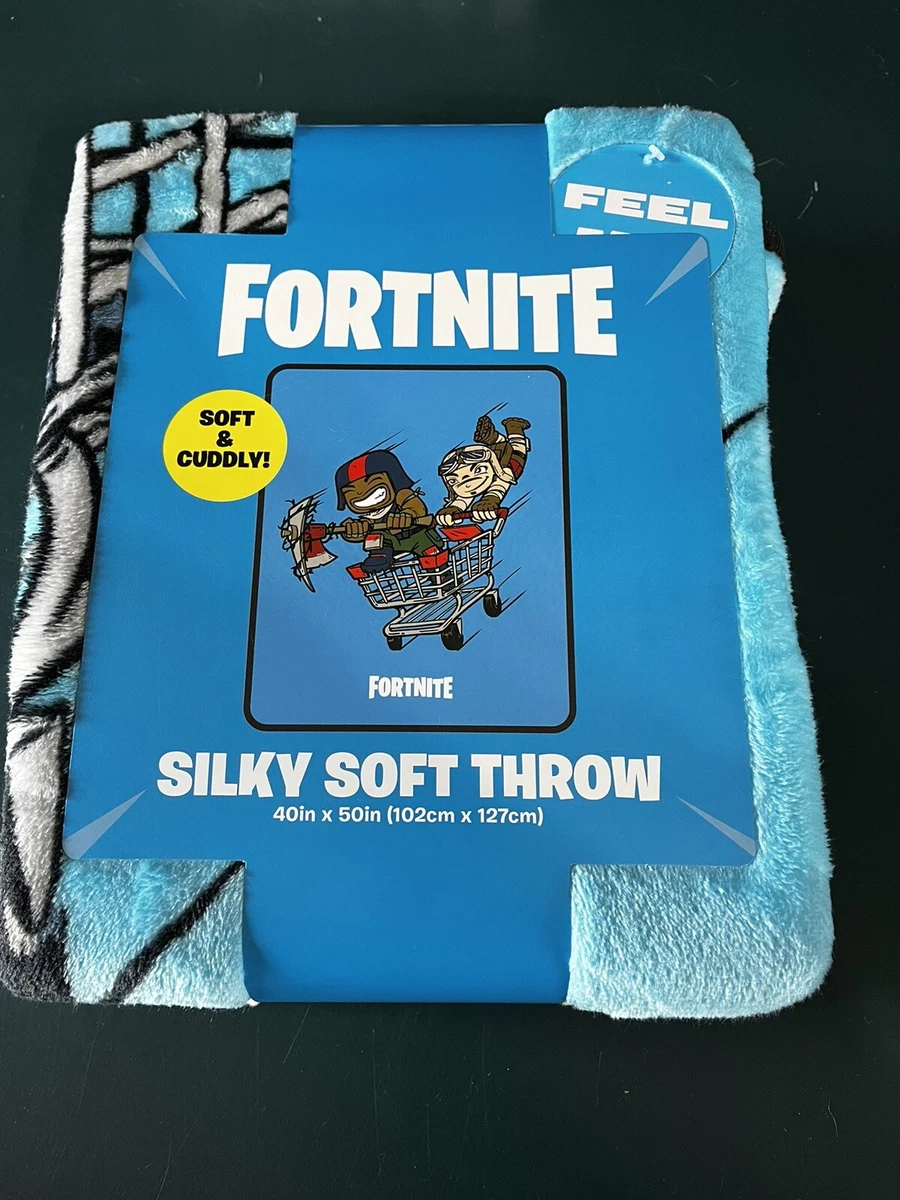NEW 2022 Epic Games Fortnite Throw Blanket 40x50 Silky Soft eBay