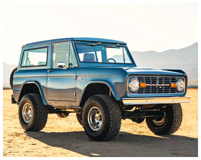 FORD BRONCO 1970 8''x10'' Photograph
