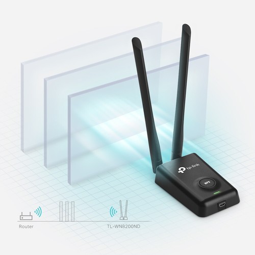 TP-Link 300Mbit/s-High-Power USB WLAN Adapter - Zdjęcie 5 z 5