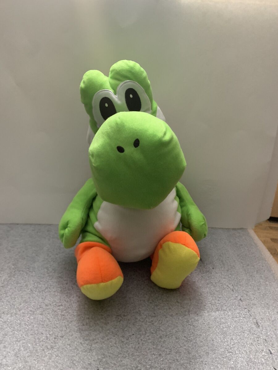 Super Mario Bros Yoshi Jumbo Plush 22” Large Stuffed Animal Super Mario Bros Yoshi Jumbo Plush 22” Large Stuffed Animal