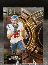 2023 Panini Select Xavier Hutchinson Premier Level RC 4 #154 Texans
