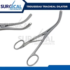 Trousseau Tracheal Dilator Forceps 5.5" OB/GYN ENT Stainless Surgical German GR