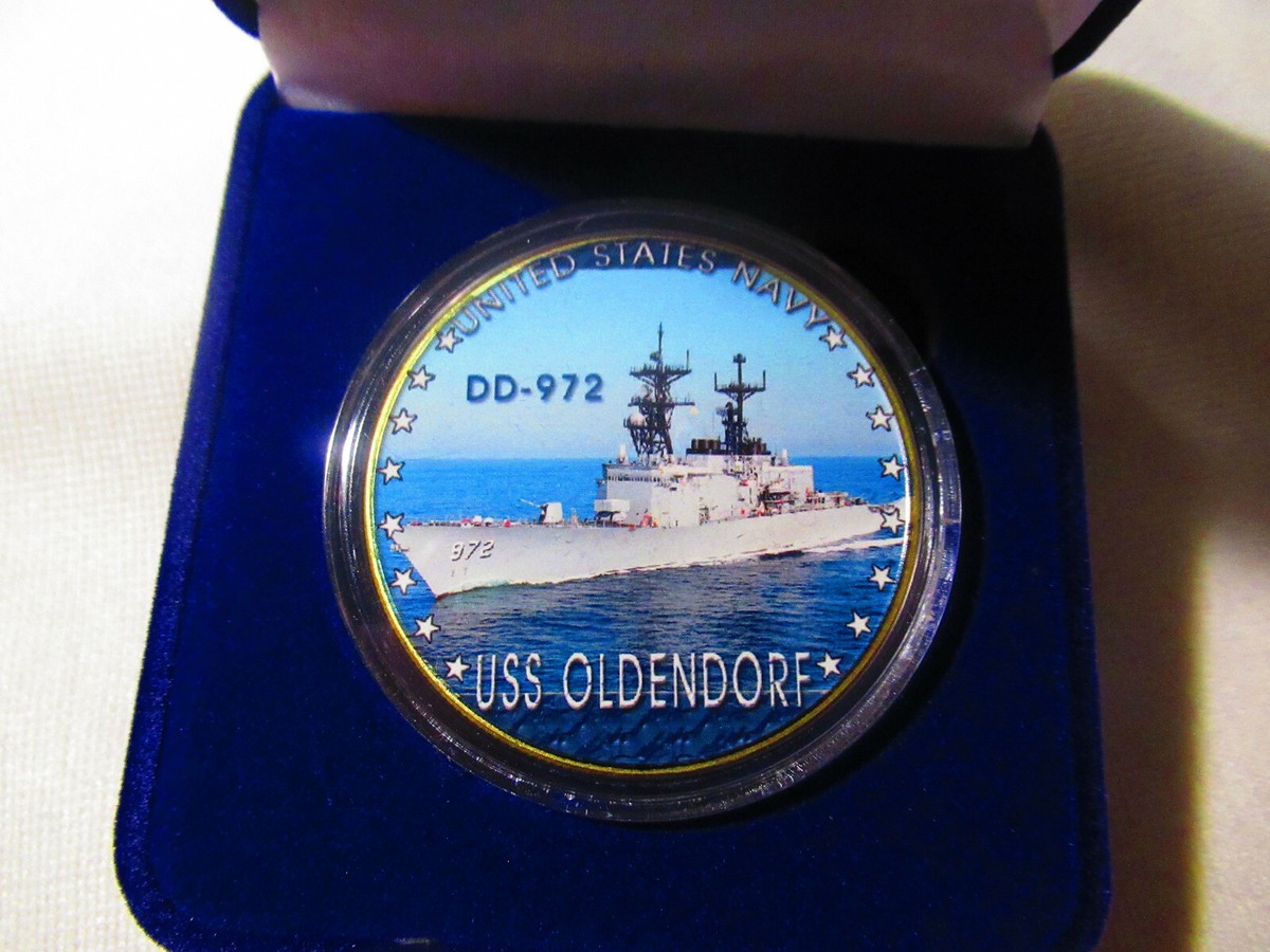 チャレンジメダル⑲ USS LASSEN チャレンジメダル⑲ USS LASSEN Challenge Coin USS Lassen DDG