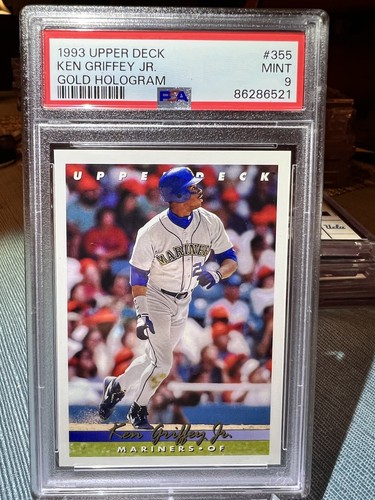 Ken Griffey Jr. [Gold Hologram] #355 1993 Upper Deck card
