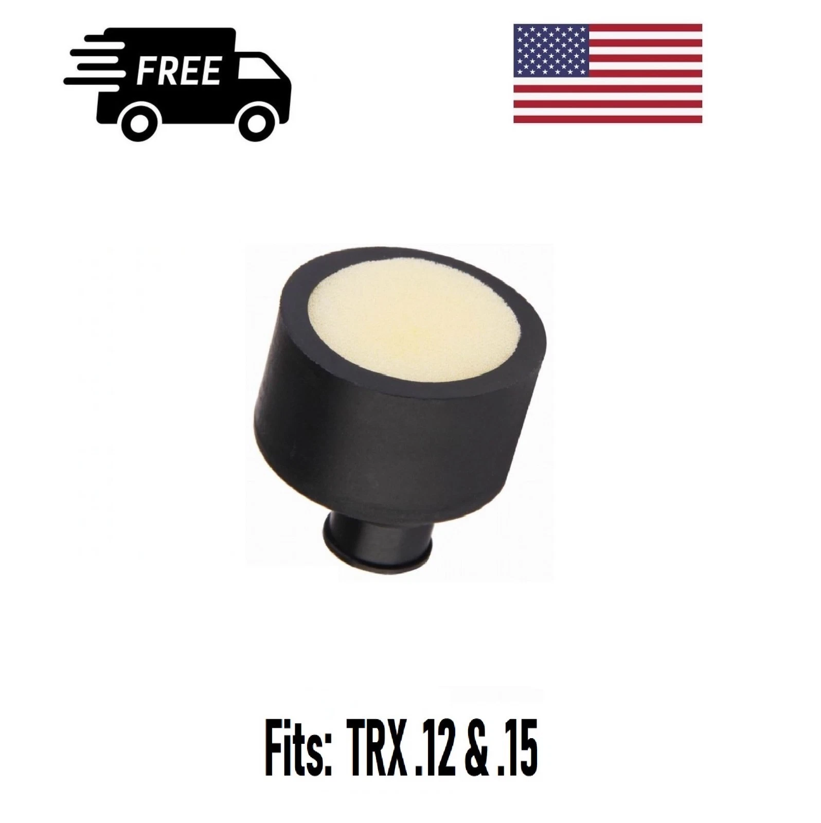 TRX .15 Air Filter/Housing Fits Traxxas Stampede Rustler Nitro Sport .12
