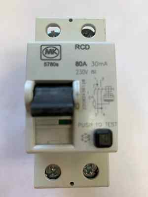 MK SENTRY 80A RCD 2 POLIG 2 MOD 30MA 5780S (MK213)