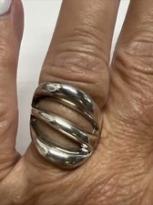  Vintage Sterling Silver ATI Ring Size 8