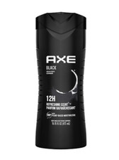 Axe Black Refreshing Daily Use Men's Body Wash, Frozen Pear  Cedarwood, 16 oz