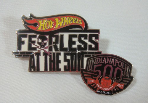 5 Collector Sponsors Pin 2011 Indianapolis 500 Firestone Holmatro WIBC Hot Wheel - Picture 5 of 6