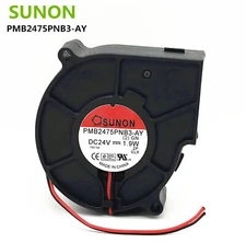 SUNON PMB2475PNB3-AY 7530 DC24V 1.9W Turbo Blower Cooling Fan 2-wire