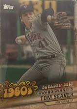 2020 Topps Update Decades' Best#DB-12 Tom Seaver