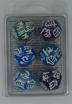 DRAGON DICE: DRAGONS! BLUE WYRM SET (SFR 2025)