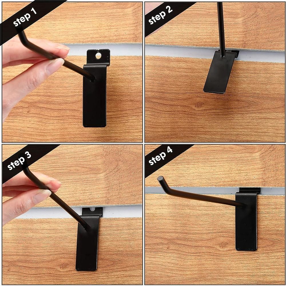 Slatwall Panels Buy 50 Pcs Slatwall Hooks, Inch Slatwall