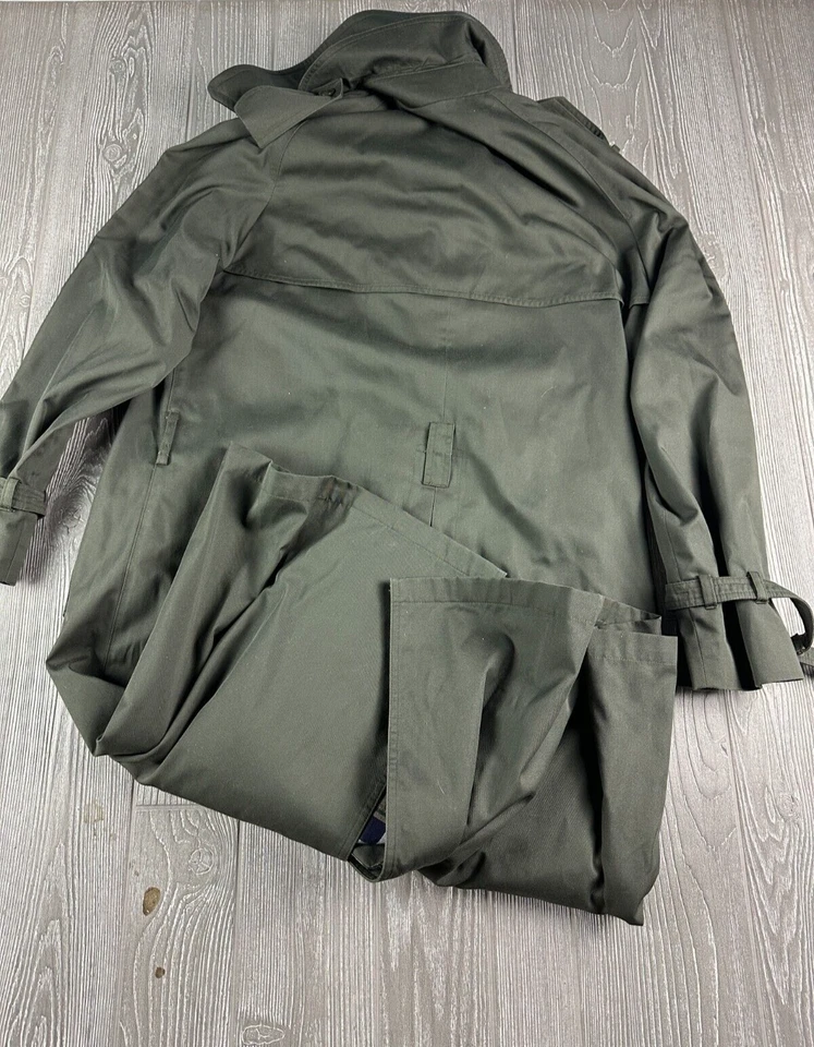 Gabardina Silver Cloud talla 38 roja oliva para hombre Foto 3 de 4