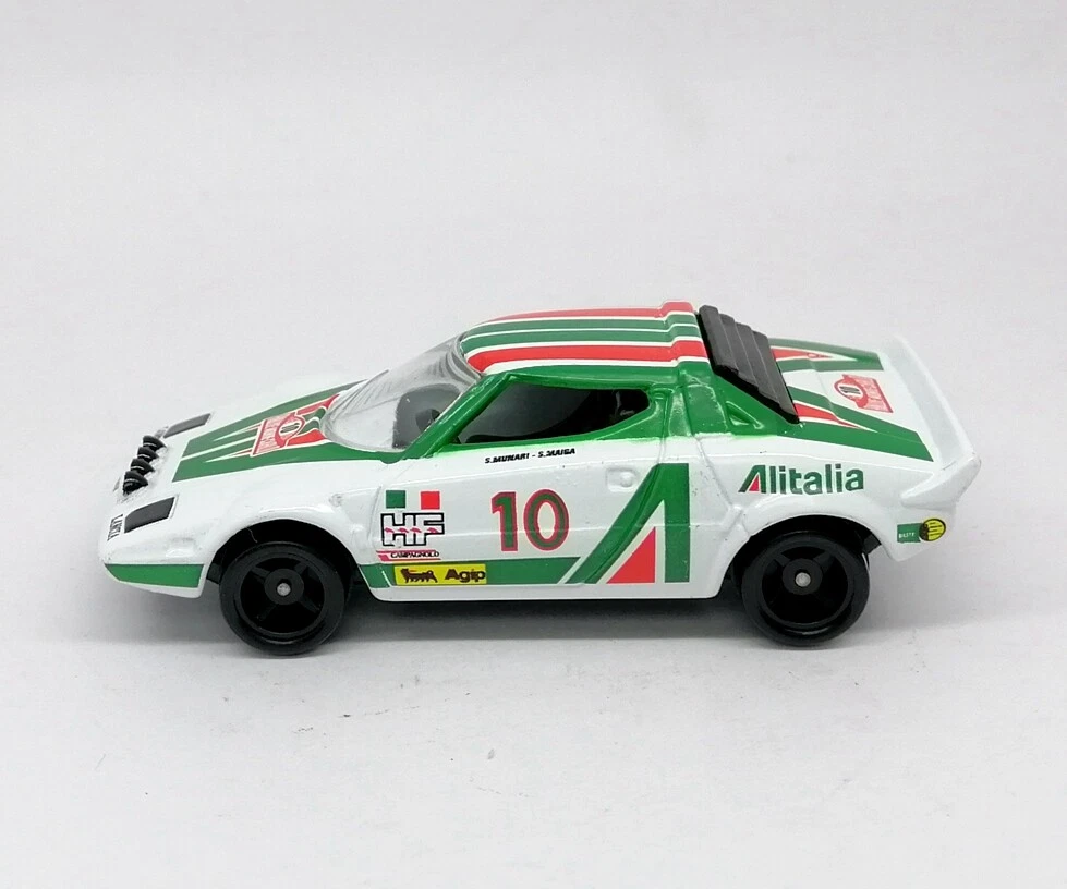 TOMICA SUPER CAR LANCIA STRATOS HF RALLY 1/57 TOMY DIECAST CAR F27