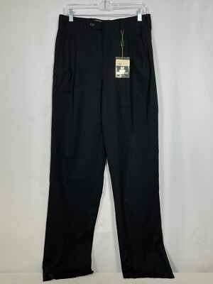 Studio Manzoni Black Dress Custome Pants Men's 30 NWT