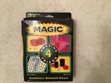 Marshall Brodien's Magic 2 4 Amazing Tricks Ages 8-Adult Dice Coin Mind Number