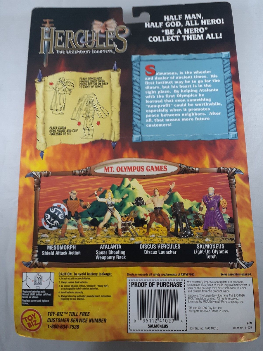 Hercules The Legendary Journeys Action Figs Mt. Olympus Games
