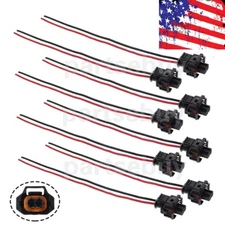 8x Fuel Injector Connector Pigtail Harness for 6.6L Duramax LLY,LBZ CDTi