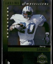 1998 Pinnacle Mint #3 Barry Sanders Lasting Impressions Promos