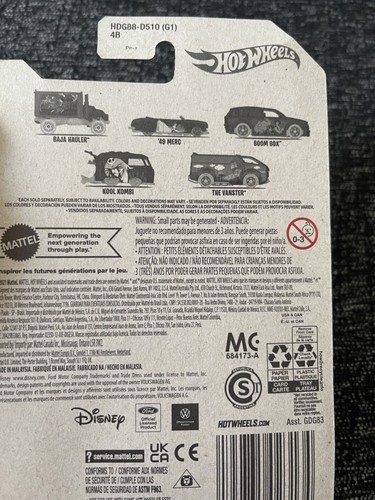 2021 Hot Wheels Premium Disney Movie Classics – Set of 2 - Picture 3 of 3