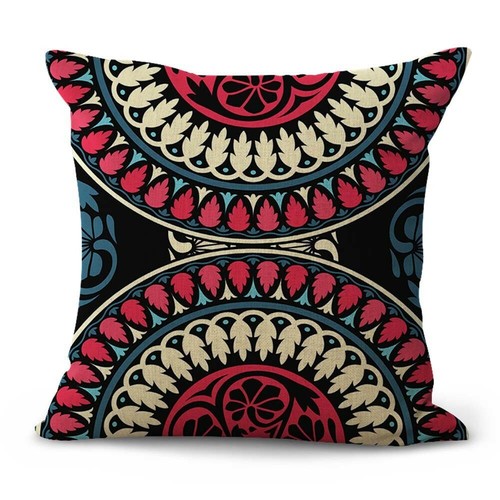 set of 12 mandala patchwork wholesale decorative pillowcases - Picture 10 of 11
