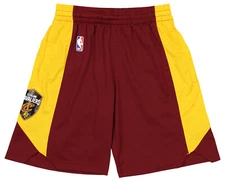 Outerstuff Cleveland Cavaliers NBA Boys Youth Practice Shorts, Wine/Gold